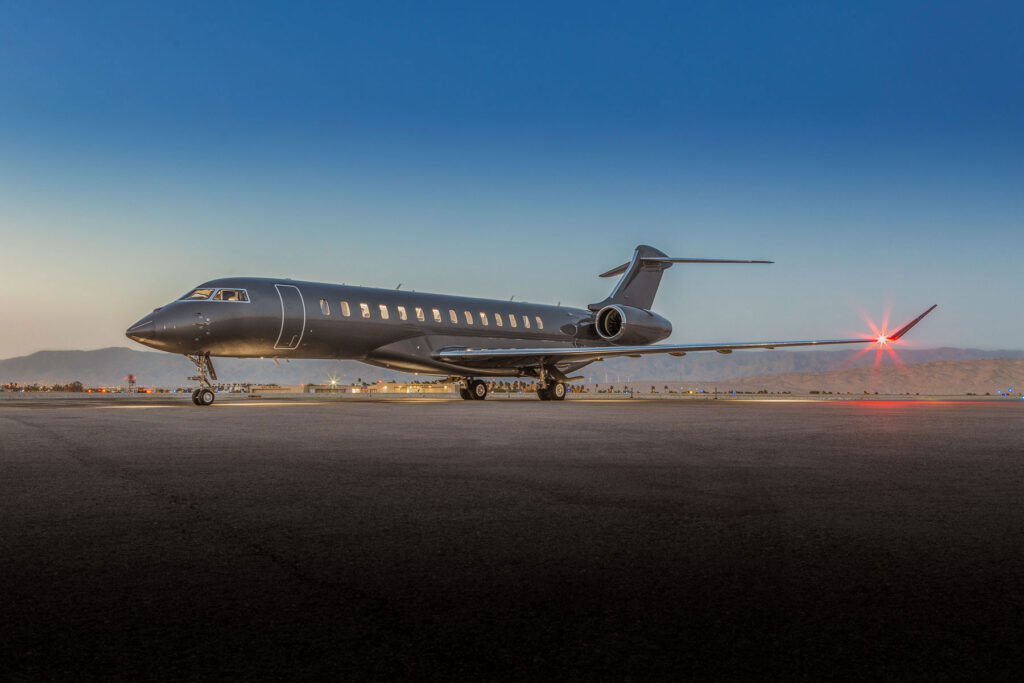 Exterior of Global 7500 – world’s longest-range business jet