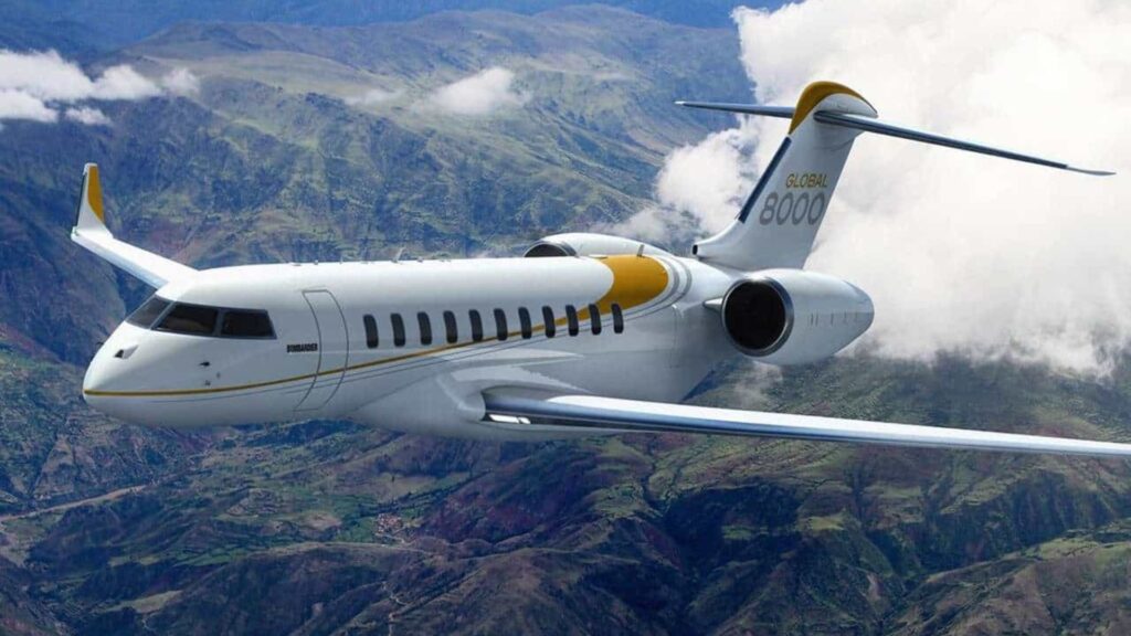 Global 8000 private jet – world’s fastest and longest-range jet